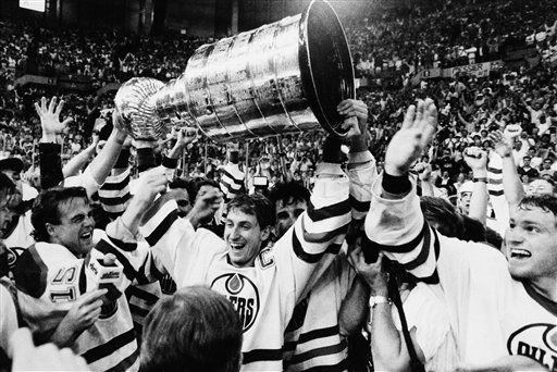 Oilers Flyers Stanley Cup Hockey